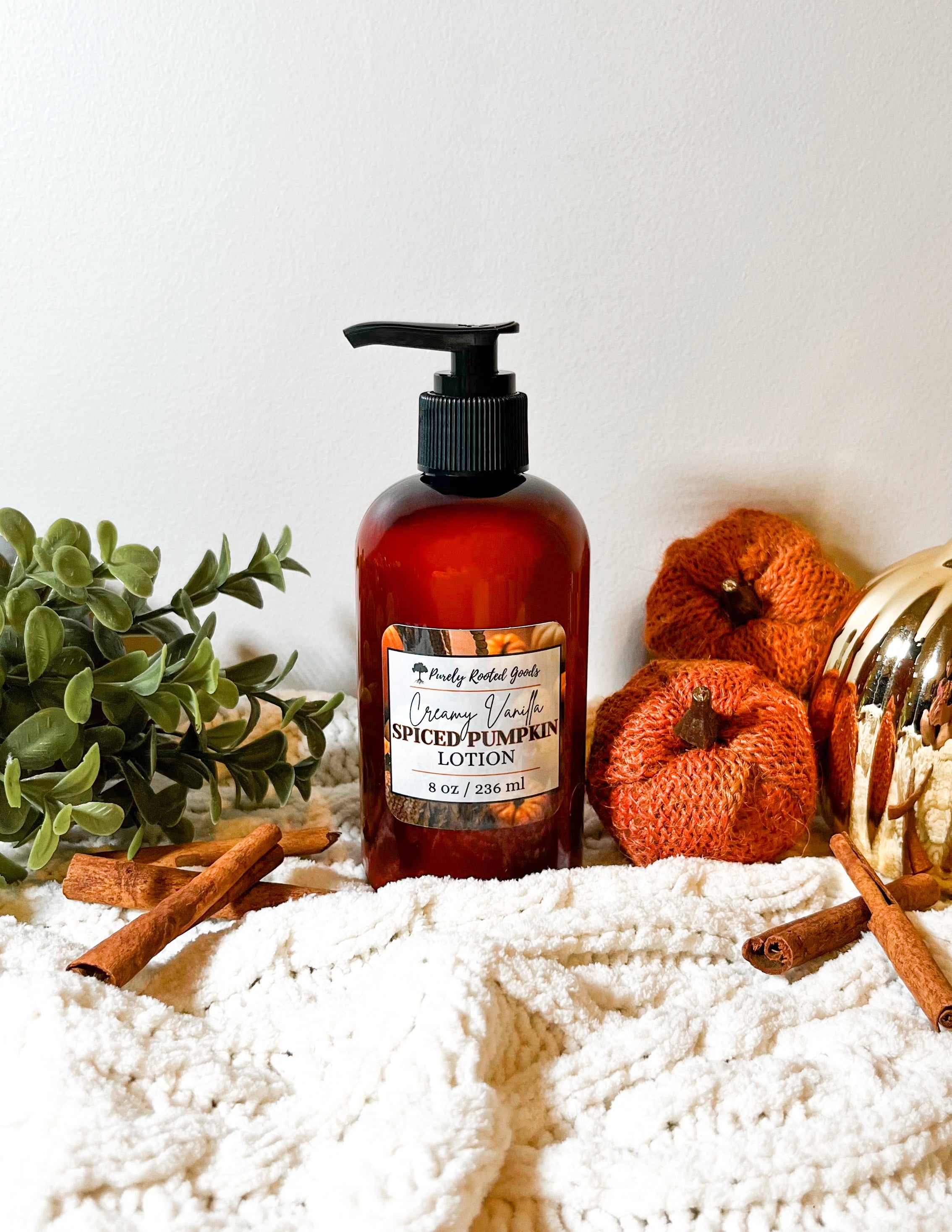 Creamy Vanilla Spiced Pumpkin Lotion