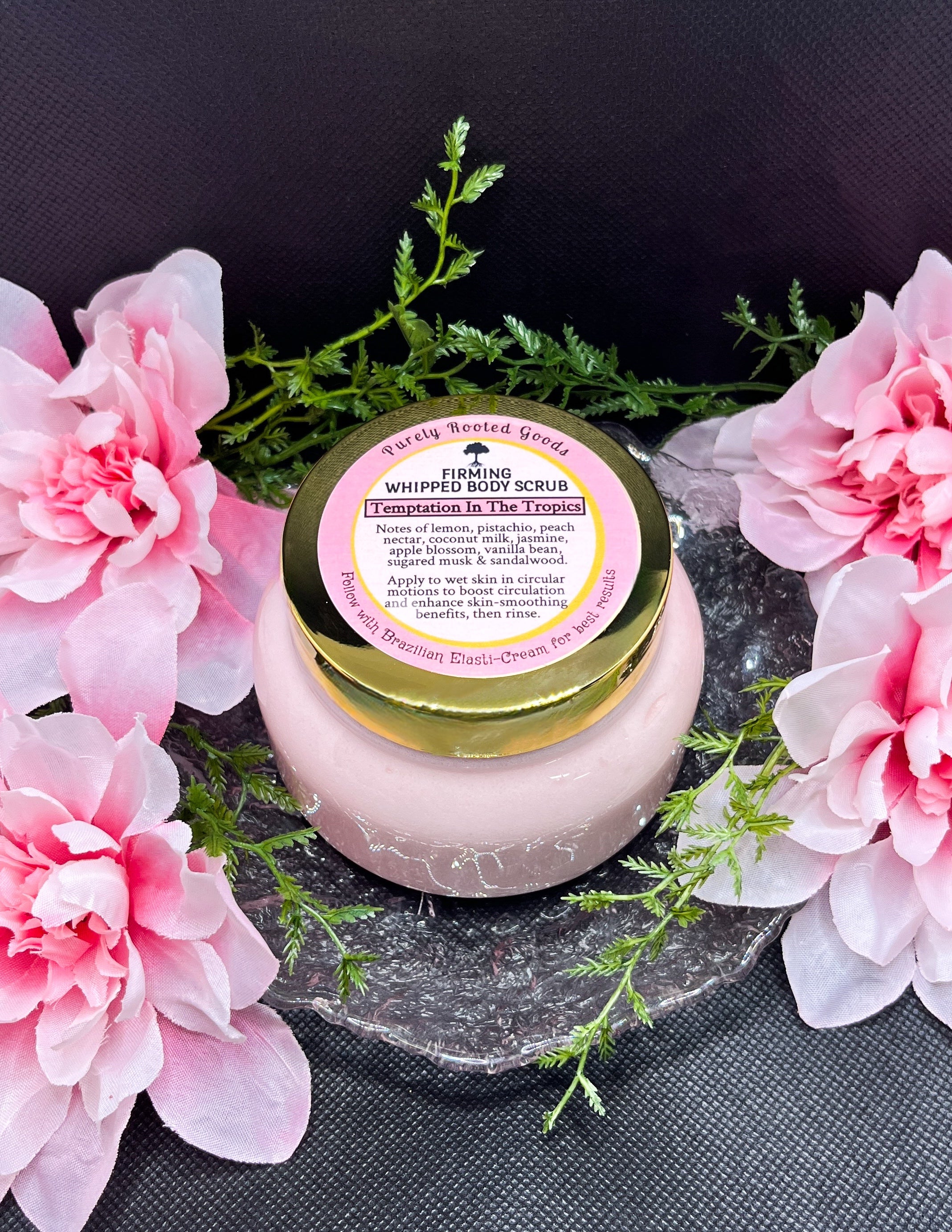 Temptations In The Tropics Firming Whipped Body Scrub