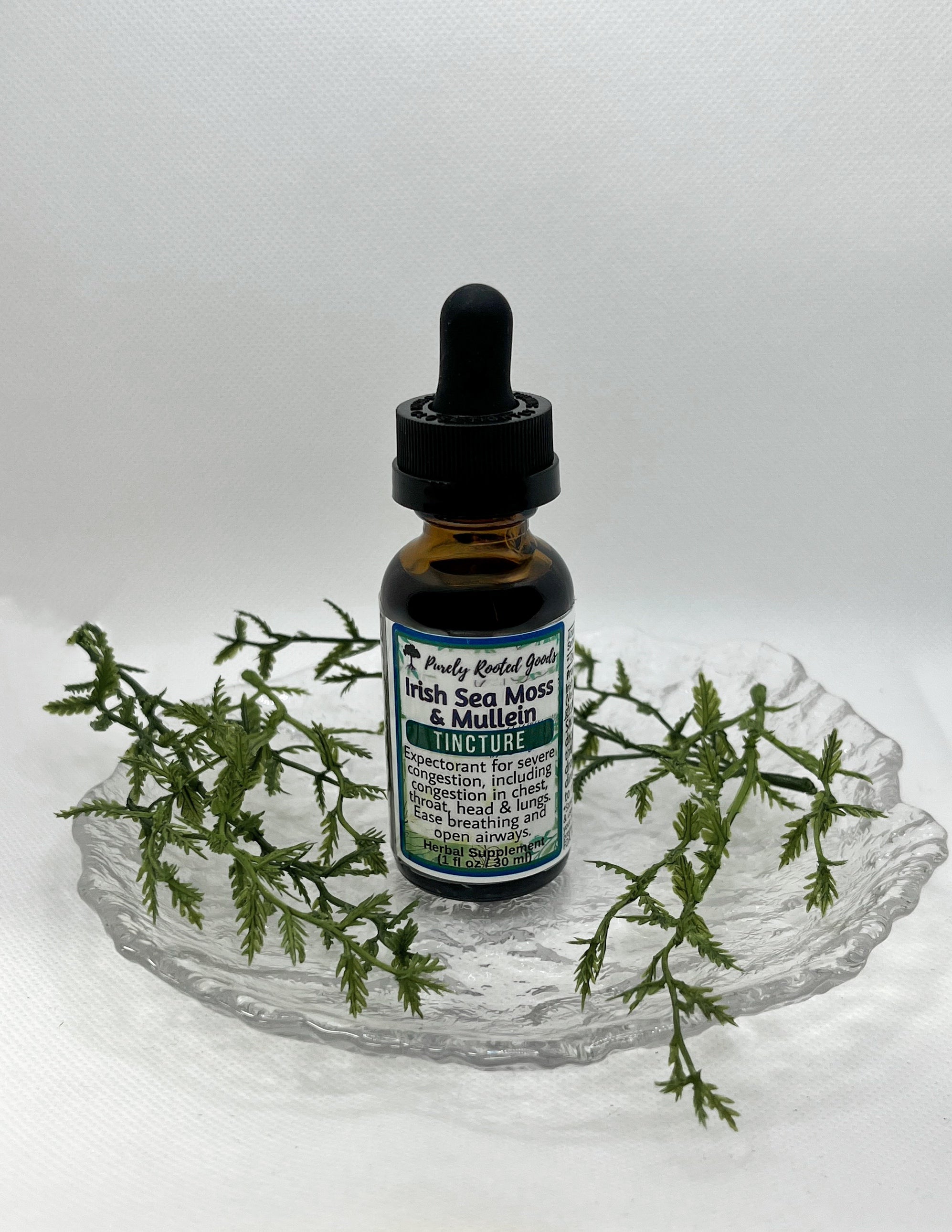 Irish Sea Moss & Mullein Tincture