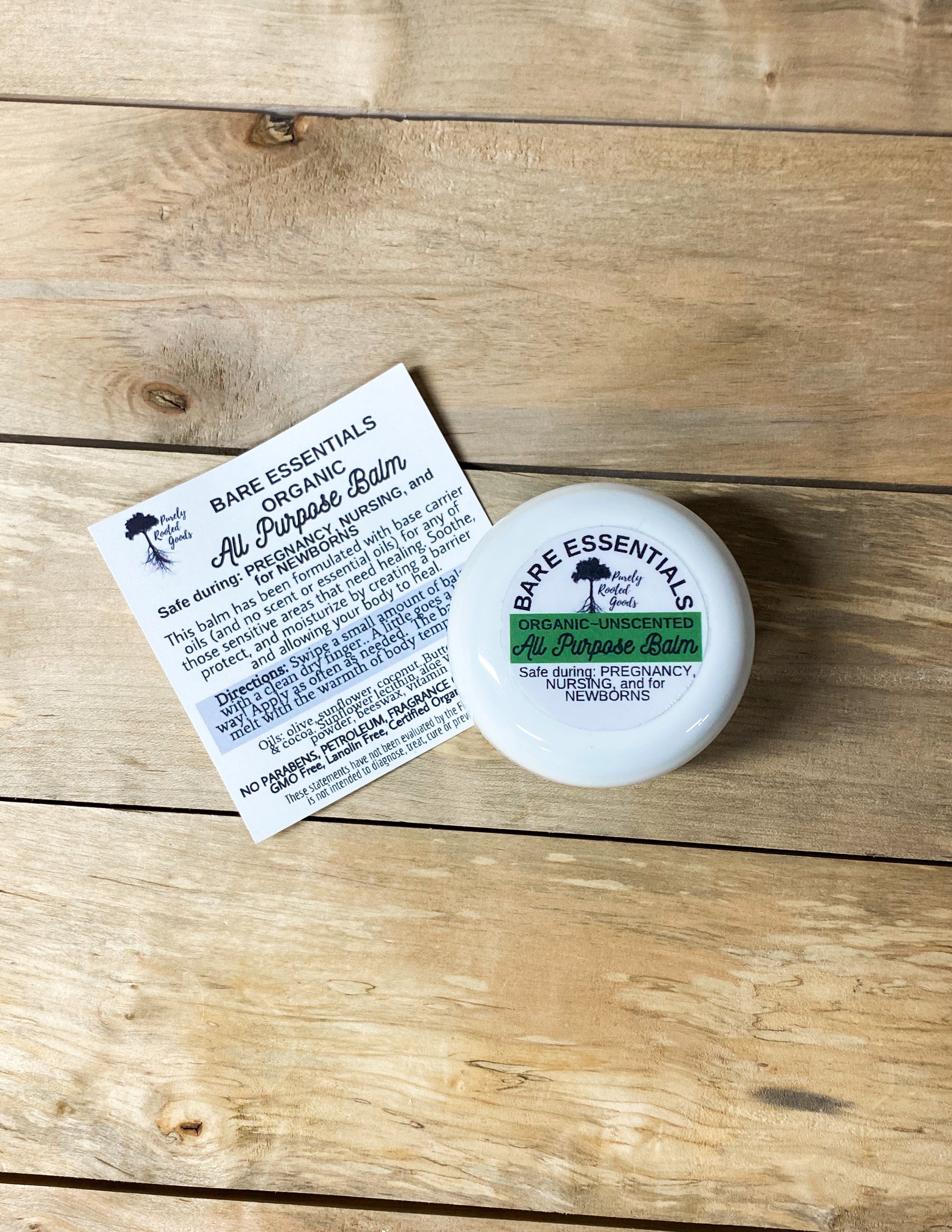 Bare Essentials Organic All Purpose Balm