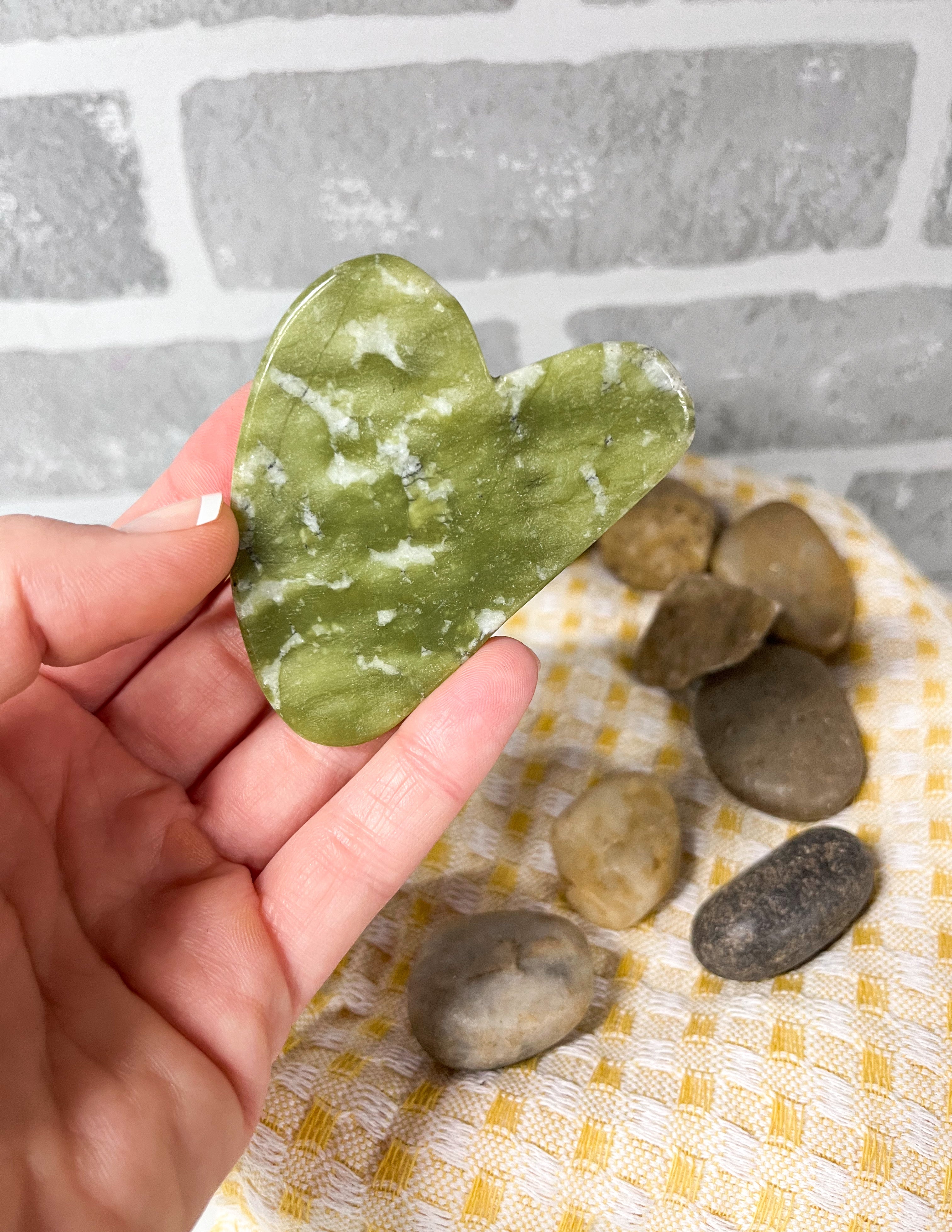 Jade Gua Sha Stone