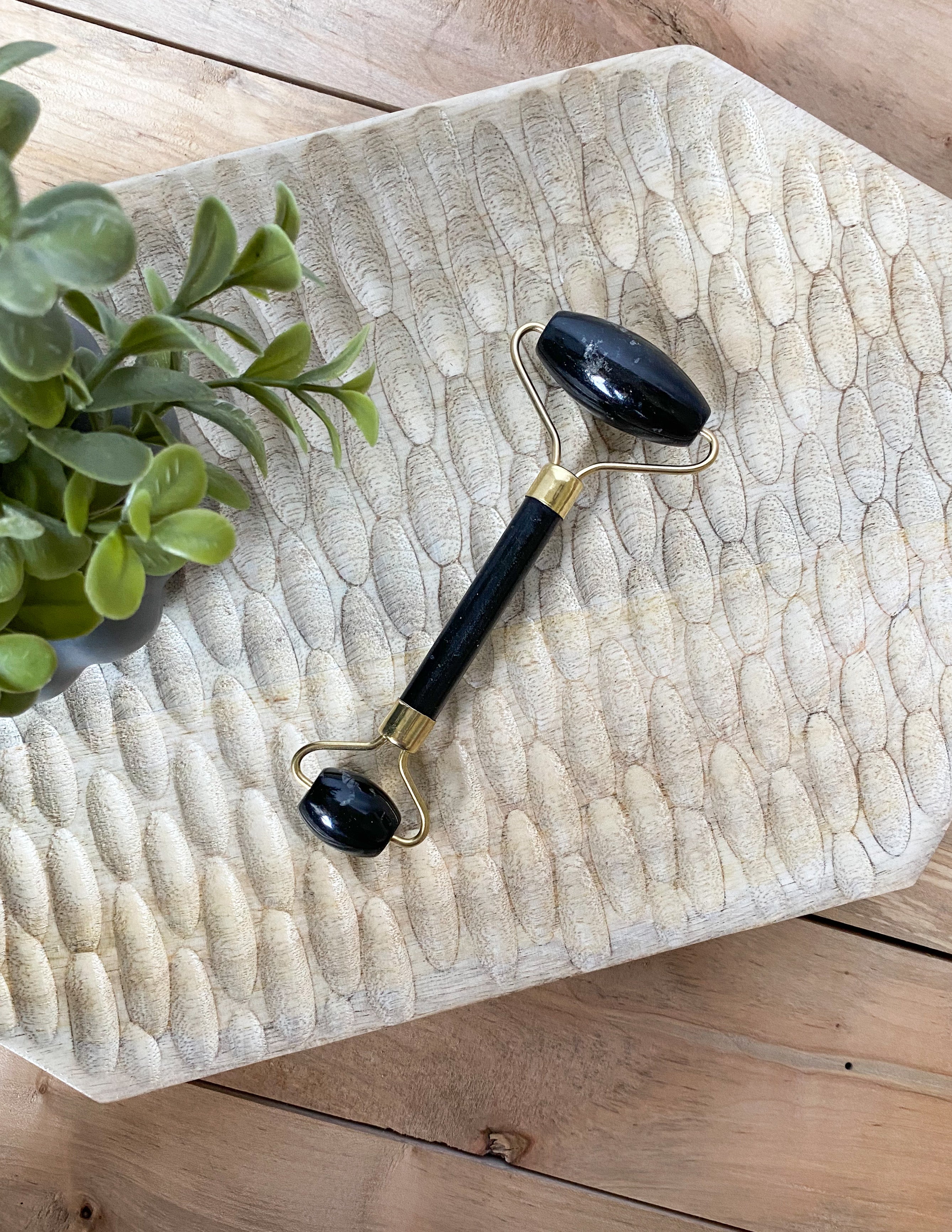 Black Obsidian Facial Roller